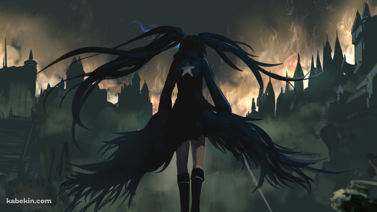 ブラック★ロックシューター×ブラボ / 初音ミク / Bloodborne / フロム・ソフトウェアの壁紙(1280px x 720px) 高画質 PC・デスクトップ用