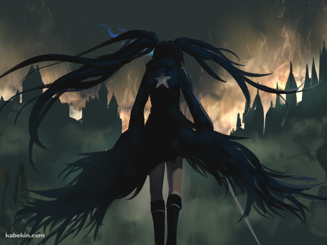 ブラック★ロックシューター×ブラボ / 初音ミク / Bloodborne / フロム・ソフトウェアの壁紙(1280px x 960px) 高画質 PC・デスクトップ用