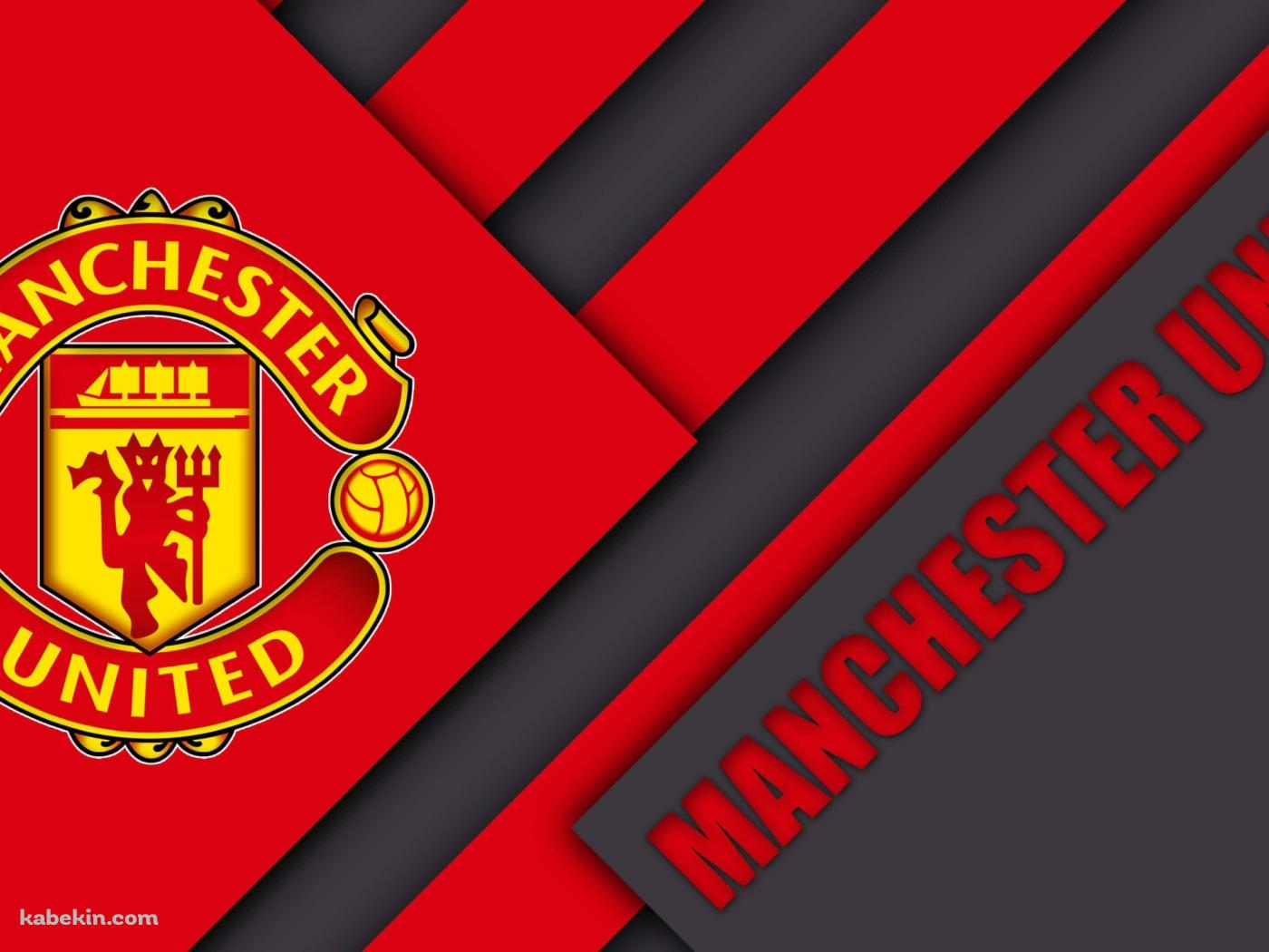Manchester United / 赤とグレーの壁紙(1400px x 1050px) 高画質 PC・デスクトップ用