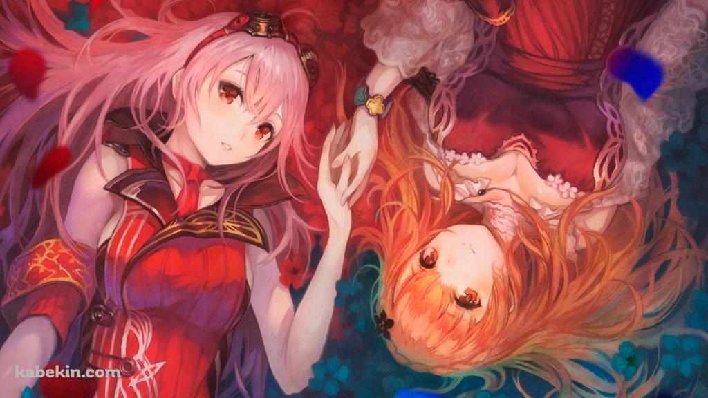 アーナスとリュリーティス / よるのないくにの壁紙(1024px x 576px) 高画質 PC・デスクトップ用