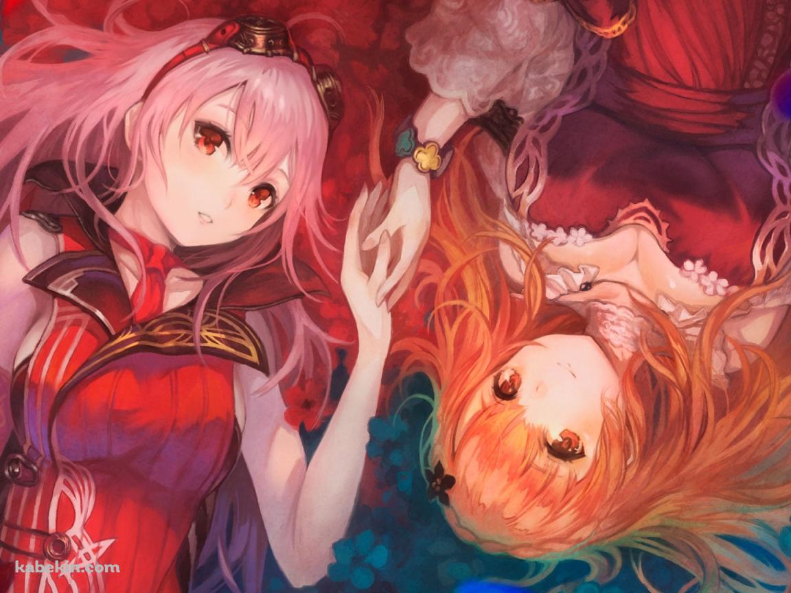 アーナスとリュリーティス / よるのないくにの壁紙(1152px x 864px) 高画質 PC・デスクトップ用