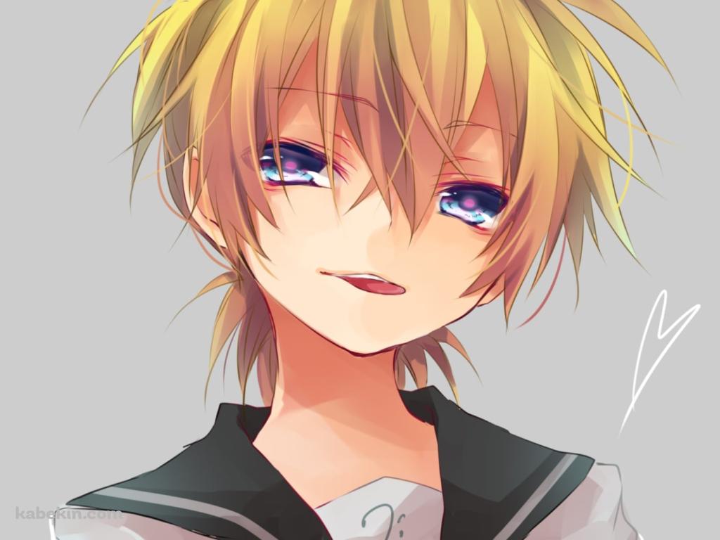 舌を出す鏡音レン / ボカロ / ボーカロイドの壁紙(1024px x 768px) 高画質 PC・デスクトップ用
