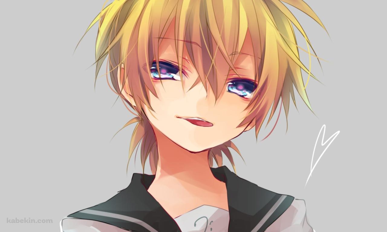 舌を出す鏡音レン / ボカロ / ボーカロイドの壁紙(1280px x 768px) 高画質 PC・デスクトップ用