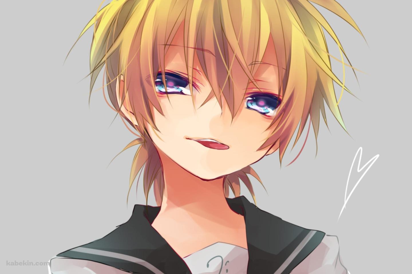 舌を出す鏡音レン / ボカロ / ボーカロイドの壁紙(1440px x 960px) 高画質 PC・デスクトップ用