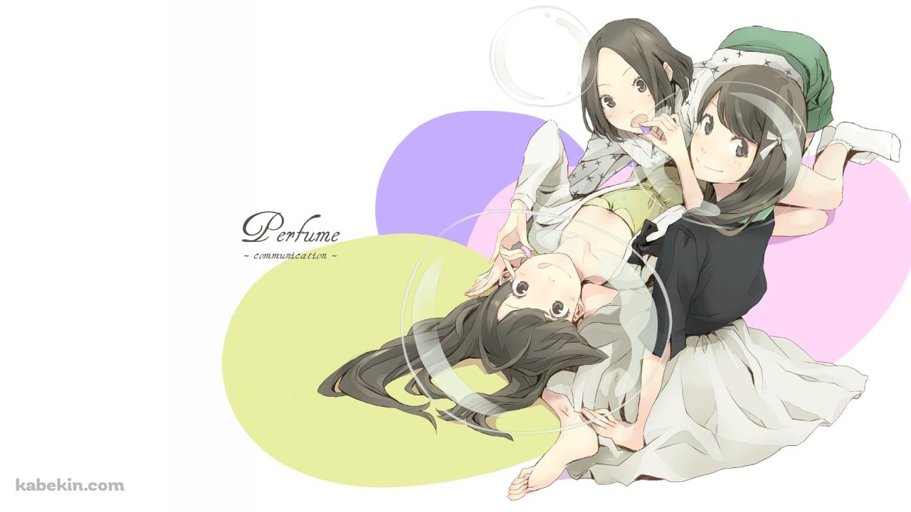 Perfume / communication / のっち / かしゆか / あ~ちゃんの壁紙(1280px x 720px) 高画質 PC・デスクトップ用
