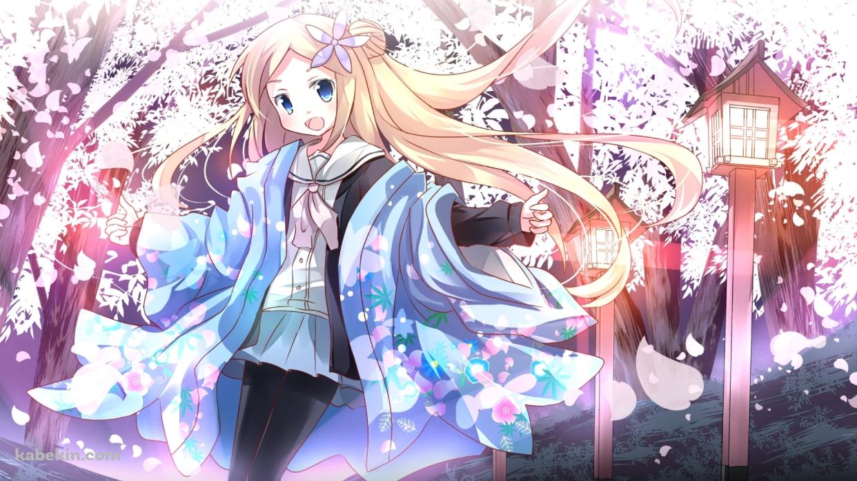 笑顔のハナ・N・フォンテーンスタンド / ハナヤマタの壁紙(1242px x 698px) 高画質 PC・デスクトップ用