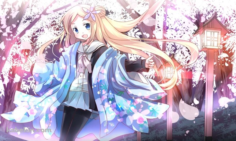 笑顔のハナ・N・フォンテーンスタンド / ハナヤマタの壁紙(800px x 480px) 高画質 PC・デスクトップ用