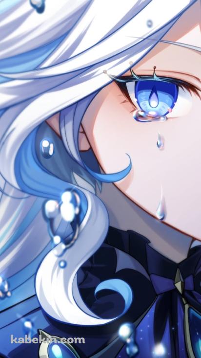 水泡と泣くフリーナ / 原神の壁紙(412px x 732px) 高画質 PC・デスクトップ用