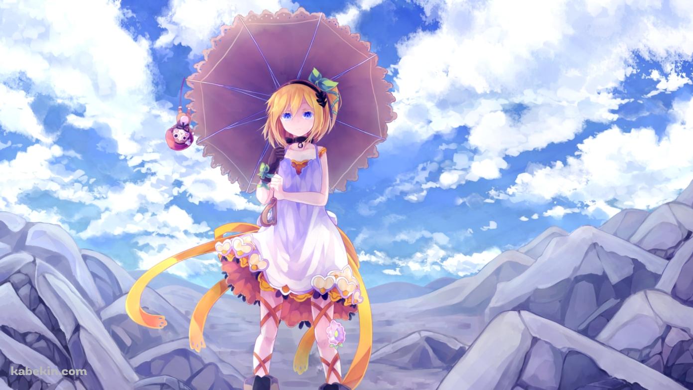 荒野に立つエドナ / テイルズオブゼスティリアの壁紙(1391px x 783px) 高画質 PC・デスクトップ用