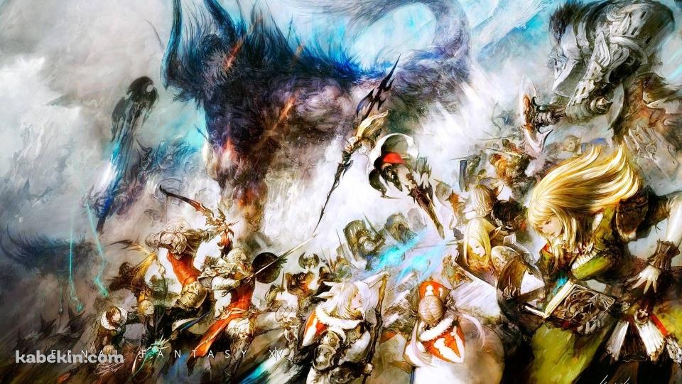 ベヒーモスとの闘い / Final Fantasy XVI / FF16の壁紙(960px x 540px) 高画質 PC・デスクトップ用