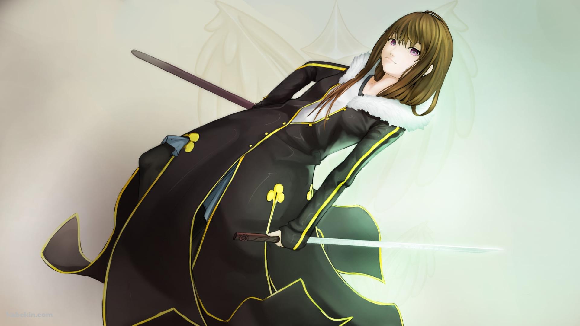 剣と鞘を持つ壱岐ひより / ノラガミの壁紙(1920px x 1080px) 高画質 PC・デスクトップ用