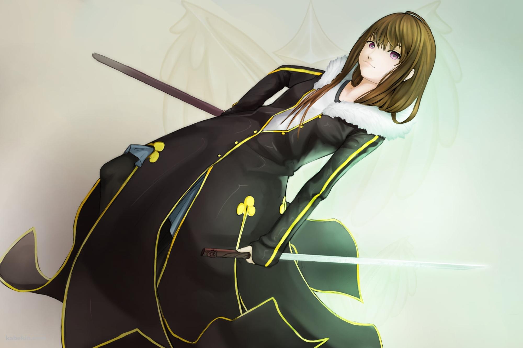 剣と鞘を持つ壱岐ひより / ノラガミの壁紙(2000px x 1333px) 高画質 PC・デスクトップ用