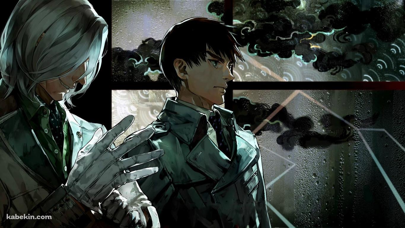 真戸 呉緒と亜門 鋼太朗 / 上等捜査官 / 東京喰種の壁紙(1366px x 768px) 高画質 PC・デスクトップ用