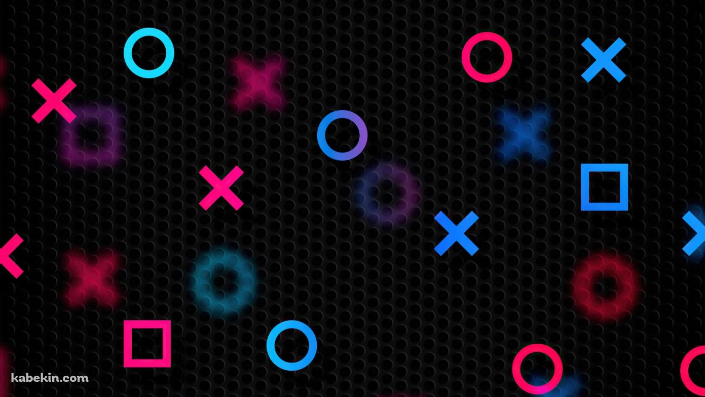 プレステ / 背景 / 〇□×の壁紙(1391px x 783px) 高画質 PC・デスクトップ用