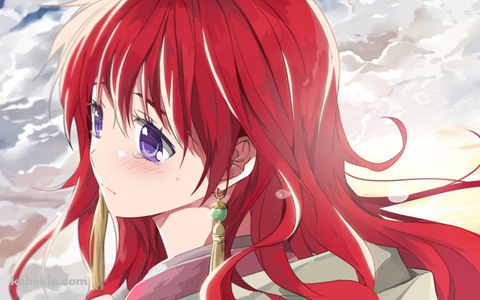 白い雲とヨナ / 暁のヨナの壁紙(960px x 600px) 高画質 PC・デスクトップ用