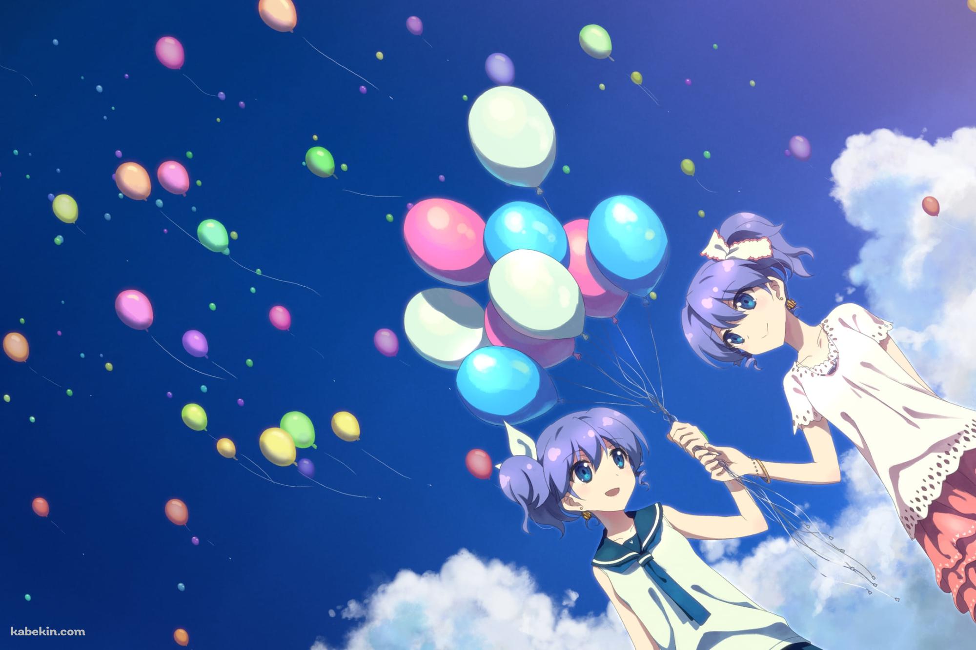 カラフルな風船を持つニーナ・クラット · セハ・クラット / DJMAXの壁紙(2000px x 1333px) 高画質 PC・デスクトップ用