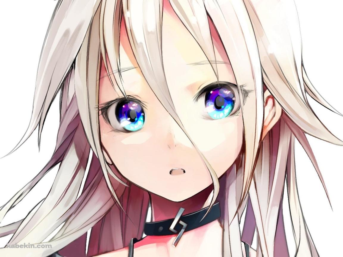 キラキラした青い瞳のイア / IA / ボカロの壁紙(1152px x 864px) 高画質 PC・デスクトップ用