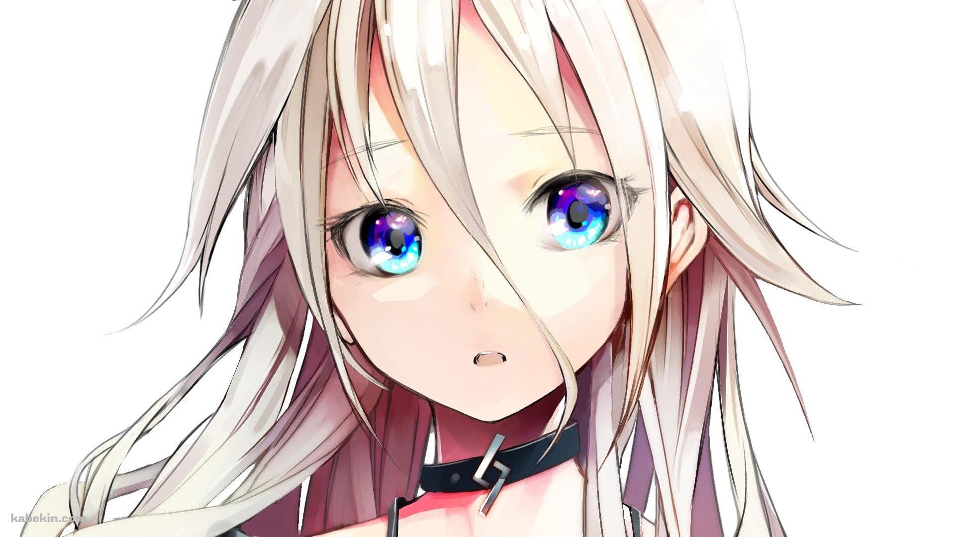 キラキラした青い瞳のイア / IA / ボカロの壁紙(1920px x 1080px) 高画質 PC・デスクトップ用