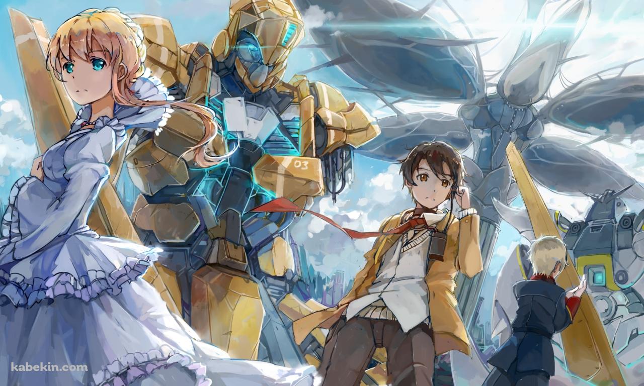 スレイン・トロイヤード / アセイラム・ヴァース・アリューシア / 界塚伊奈帆 / アルドノア・ゼロの壁紙(1280px x 768px) 高画質 PC・デスクトップ用