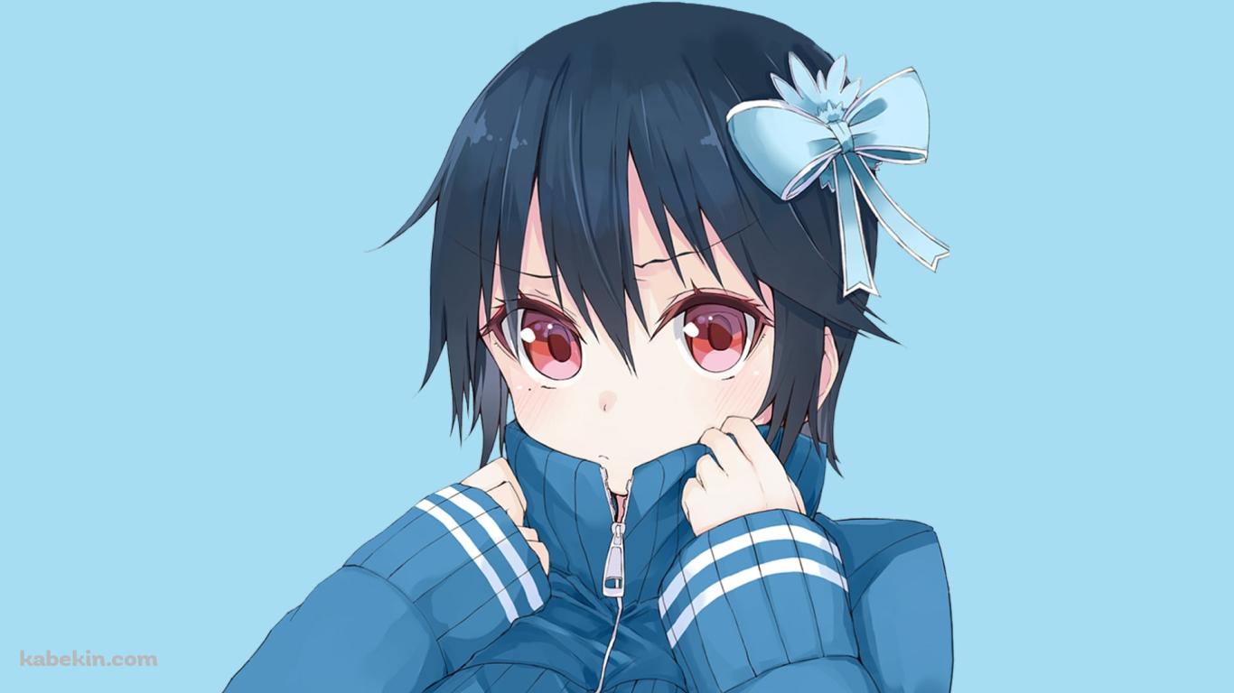 青いジャージを着た可愛い鶫誠士郎 / ニセコイの壁紙(1366px x 768px) 高画質 PC・デスクトップ用
