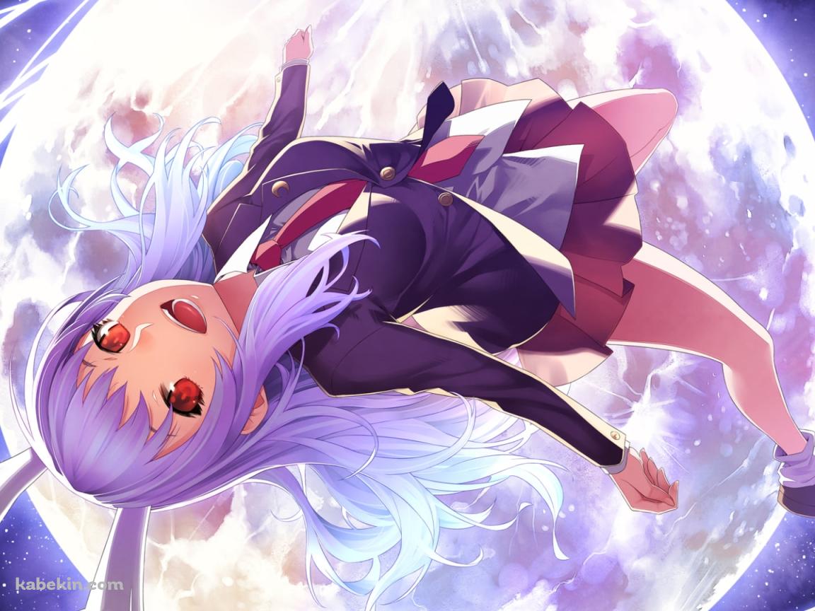 満月と兎耳の鈴仙・優曇華院・イナバ / 東方の壁紙(1152px x 864px) 高画質 PC・デスクトップ用