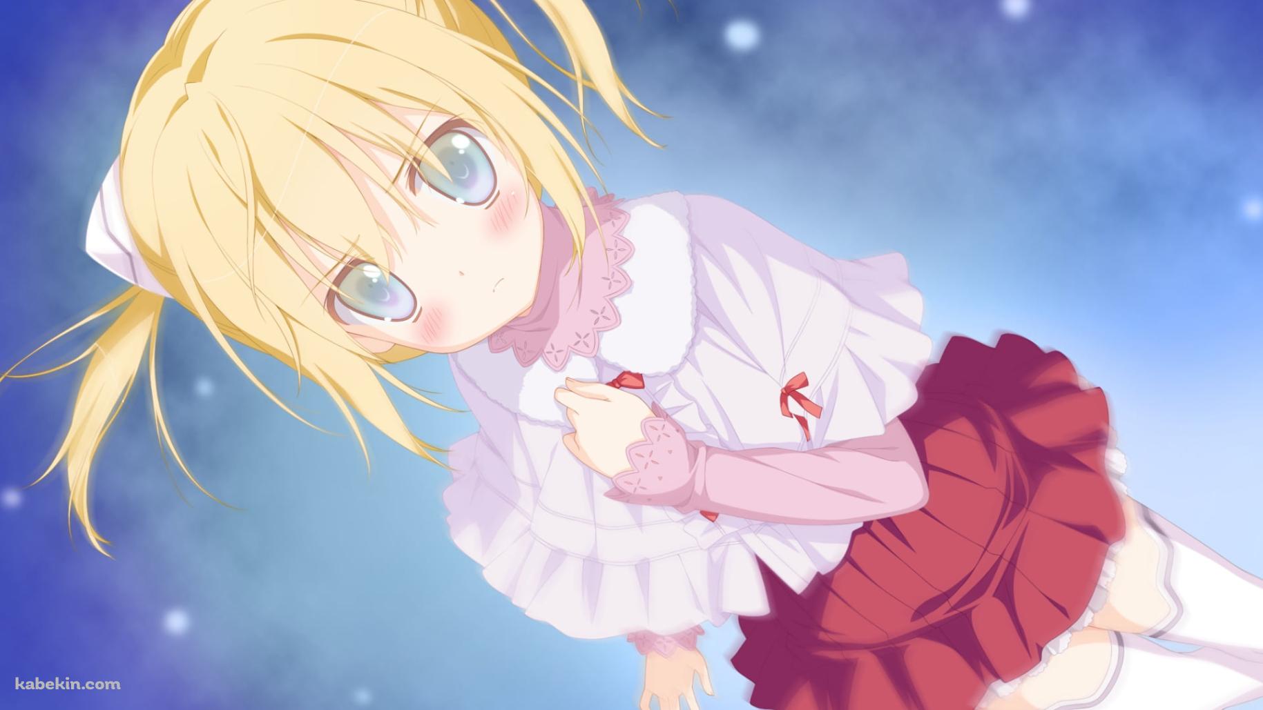 雪の中で佇むコロナ / ロボット少女 / アストラエアの白き永遠の壁紙(1829px x 1029px) 高画質 PC・デスクトップ用