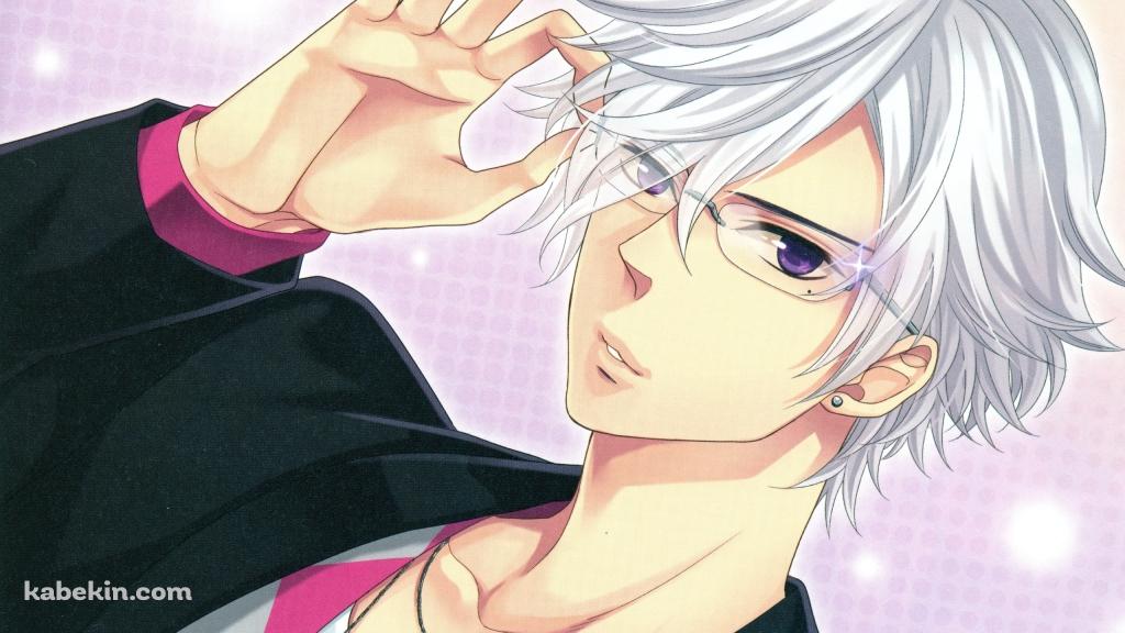 メガネに手をあてる朝日奈 椿 / ブラザーズ コンフリクトの壁紙(1024px x 576px) 高画質 PC・デスクトップ用