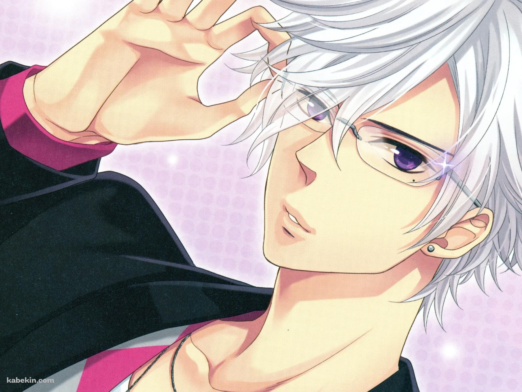 メガネに手をあてる朝日奈 椿 / ブラザーズ コンフリクトの壁紙(1680px x 1260px) 高画質 PC・デスクトップ用