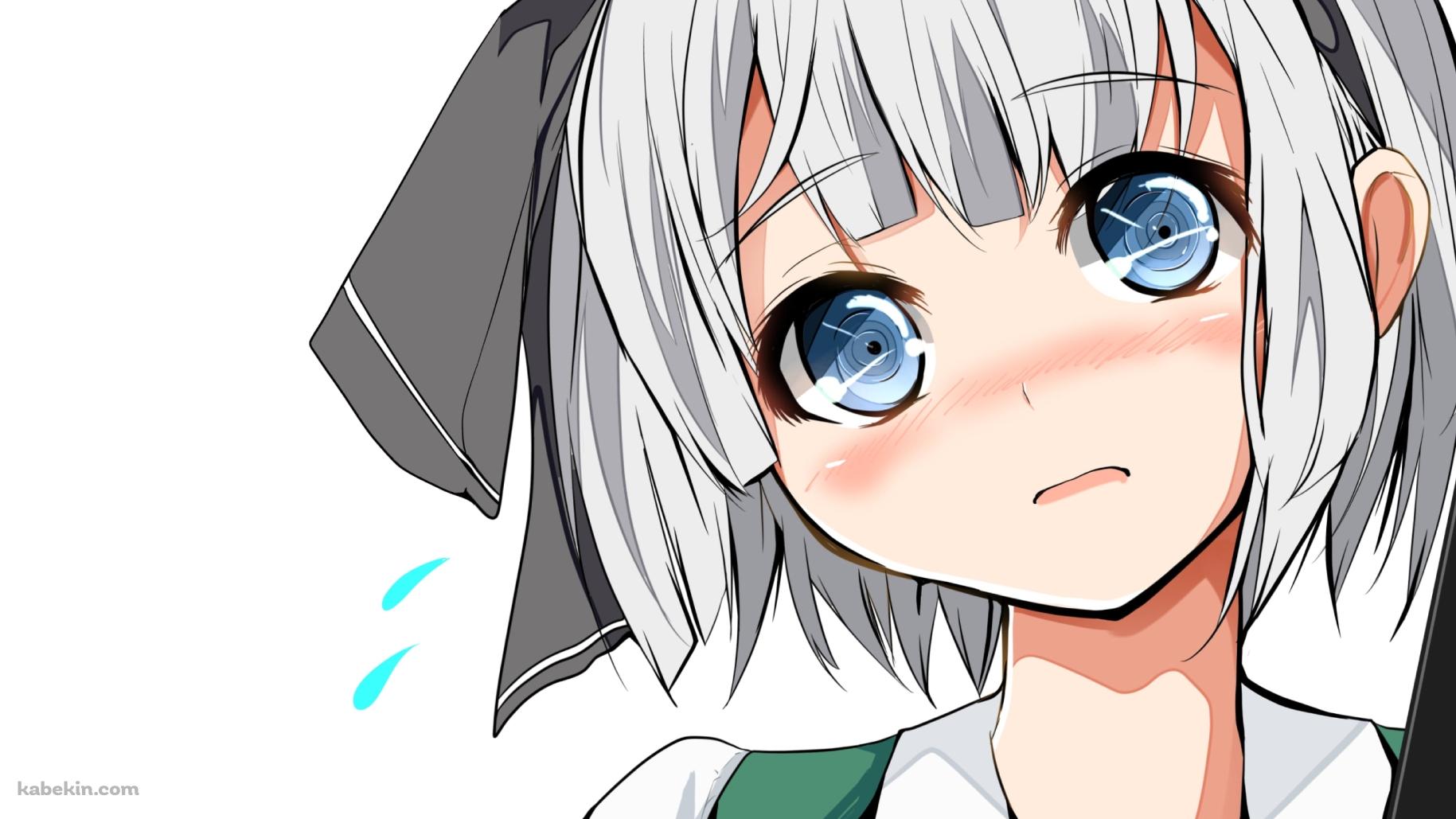 慌てる魂魄妖夢 / 東方の壁紙(1829px x 1029px) 高画質 PC・デスクトップ用