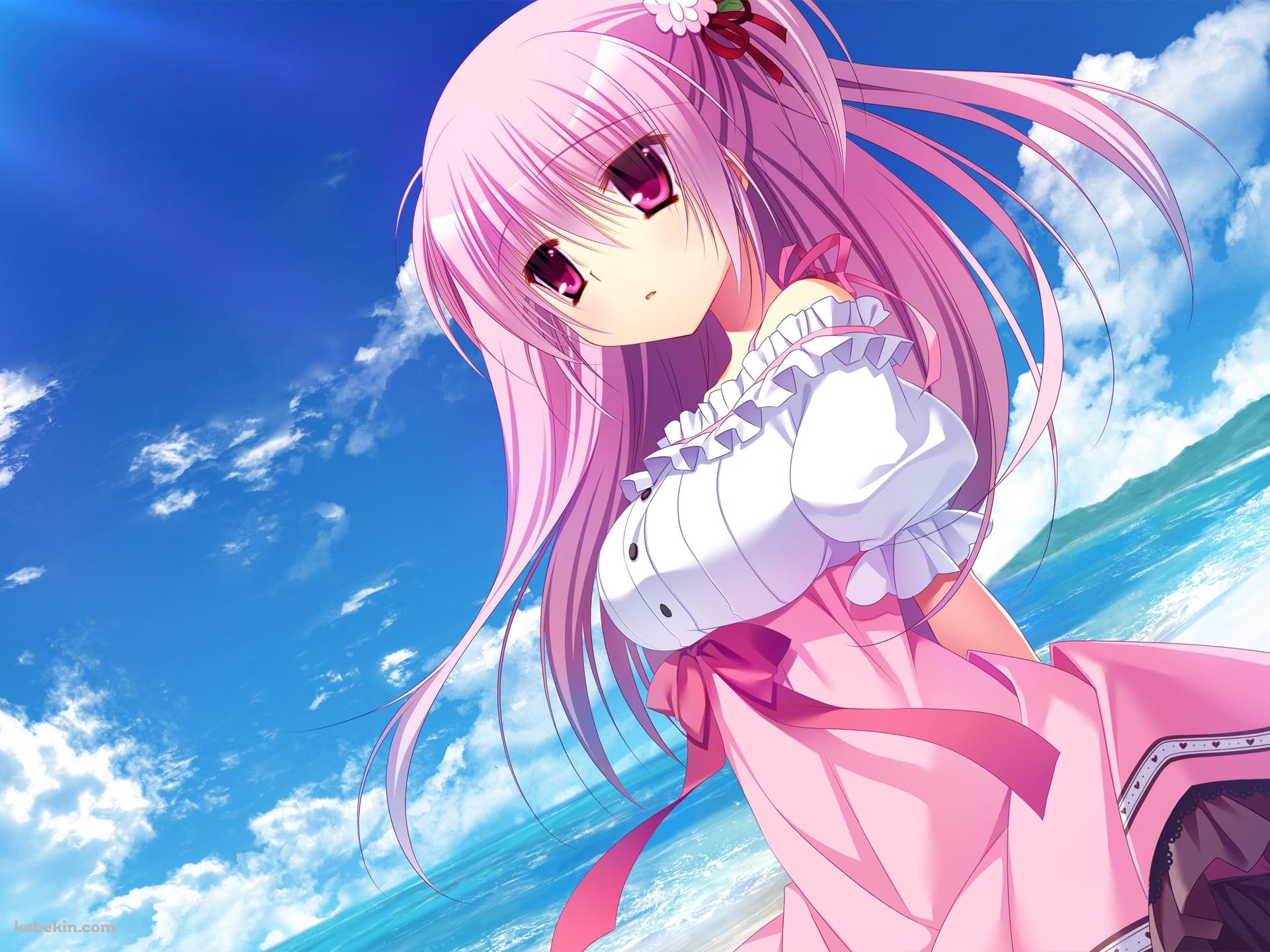 ビーチに佇む御堂このか / イノセントガールの壁紙(1920px x 1440px) 高画質 PC・デスクトップ用