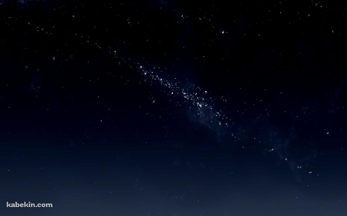 塵のような星空 / 宇宙 / 夜の壁紙(1152px x 720px) 高画質 PC・デスクトップ用