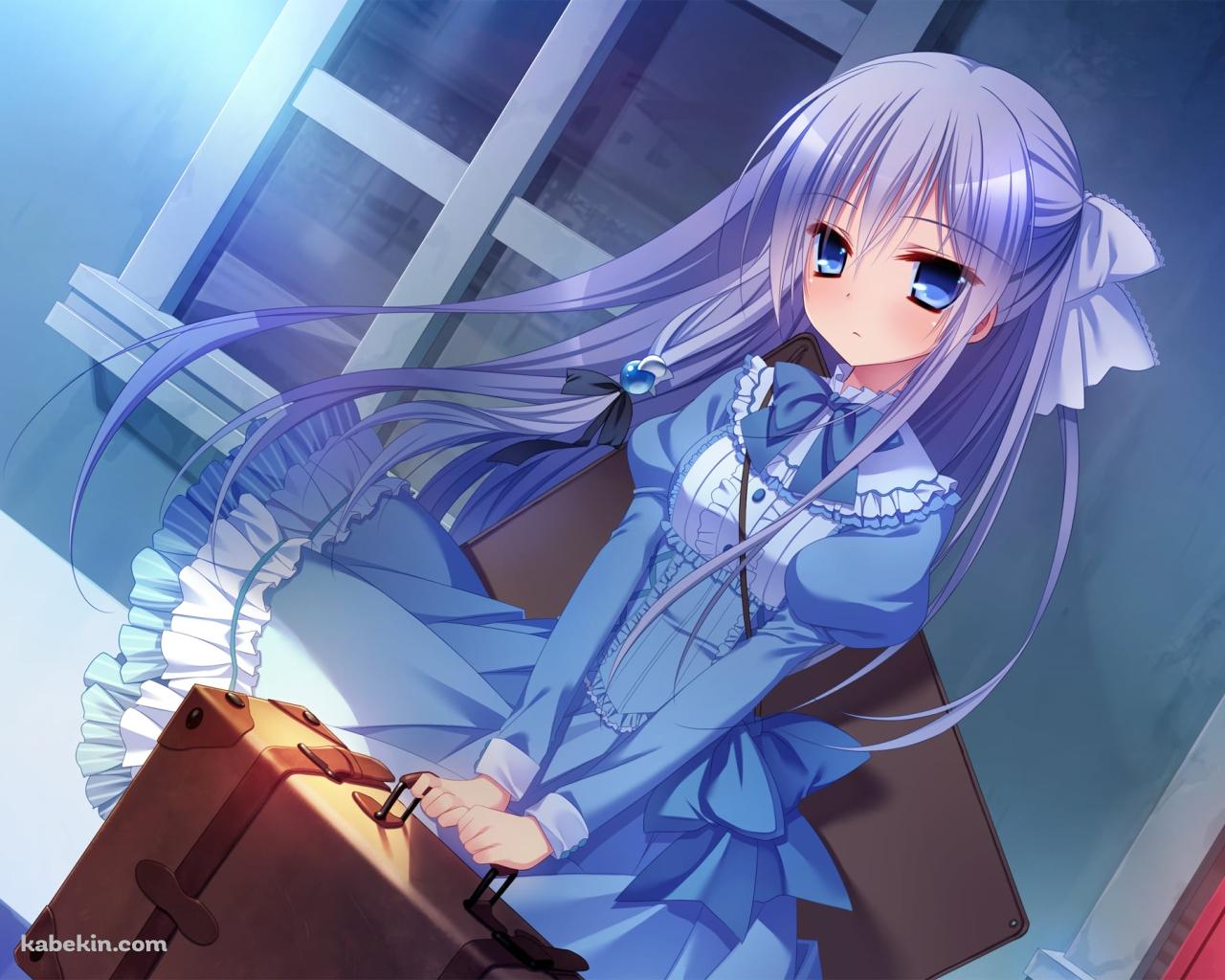 ボストンバッグを持つ可愛い綾代かがり / イノセントガールの壁紙(1280px x 1024px) 高画質 PC・デスクトップ用