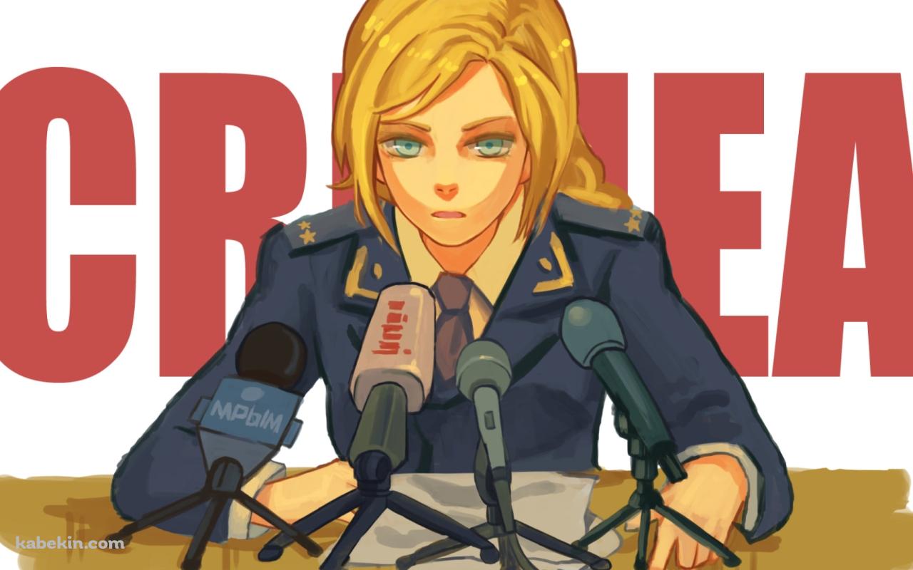 記者会見をするナタリア・ポクロンスカヤ / クリミア / 美人検事総長の壁紙(1280px x 800px) 高画質 PC・デスクトップ用