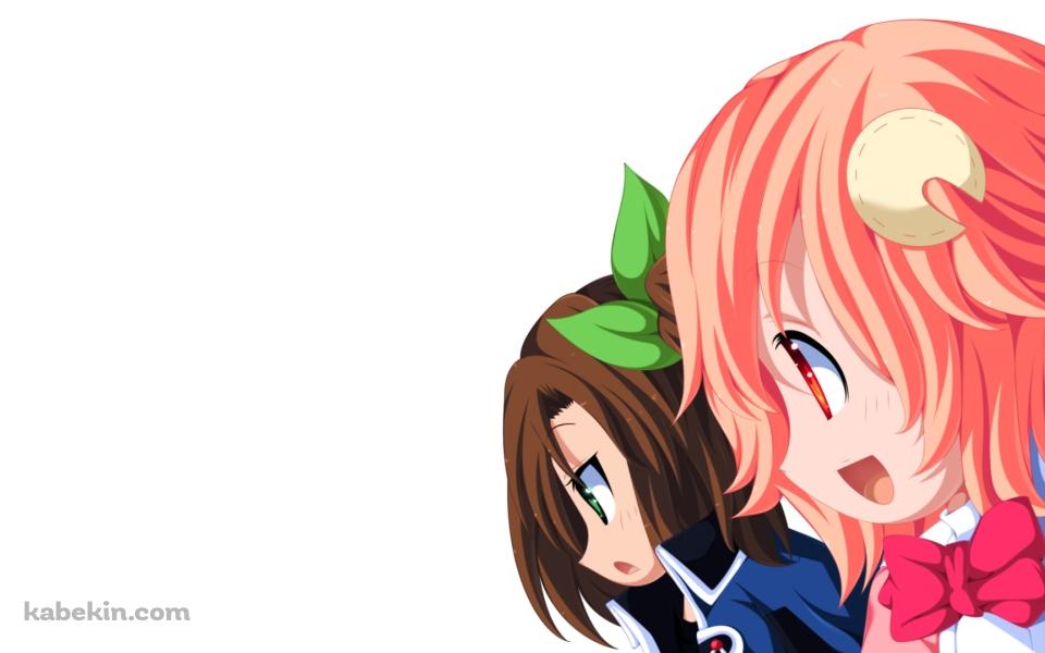 並んだアイエフとコンパ / 超次元ゲイムネプテューヌの壁紙(960px x 600px) 高画質 PC・デスクトップ用