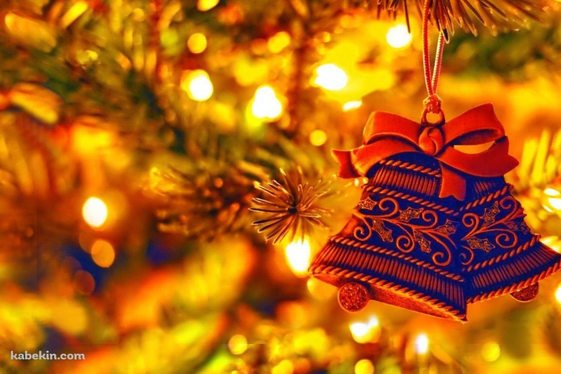 クリスマスのベルの飾りの壁紙(1152px x 768px) 高画質 PC・デスクトップ用