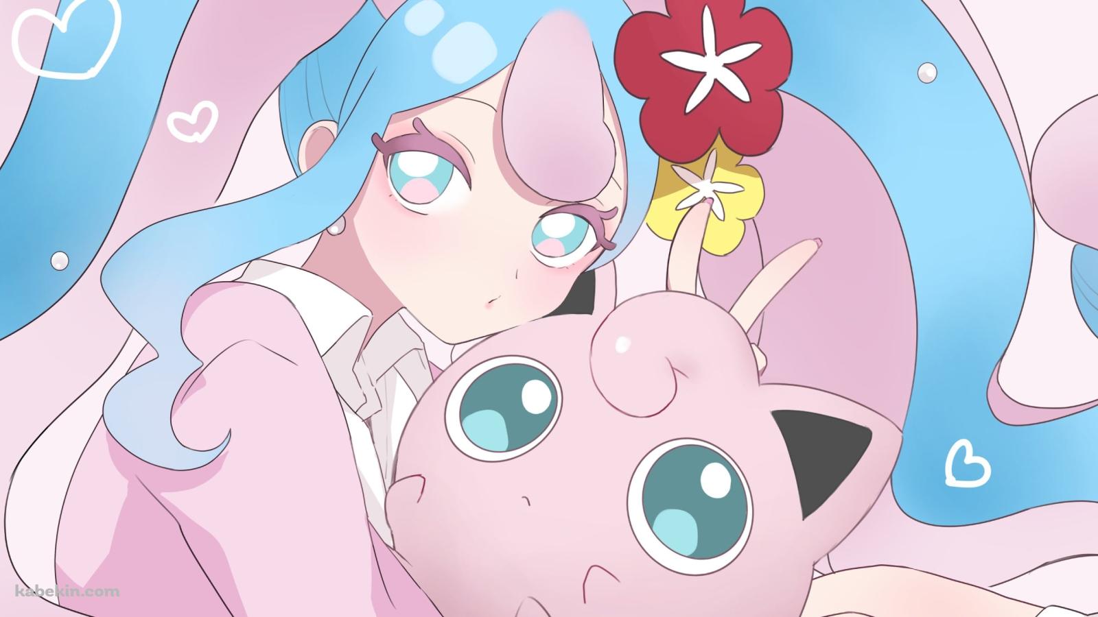 フェアリーミクとプリン / 初音ミク / ボカロ / ポケモンの壁紙(1600px x 900px) 高画質 PC・デスクトップ用
