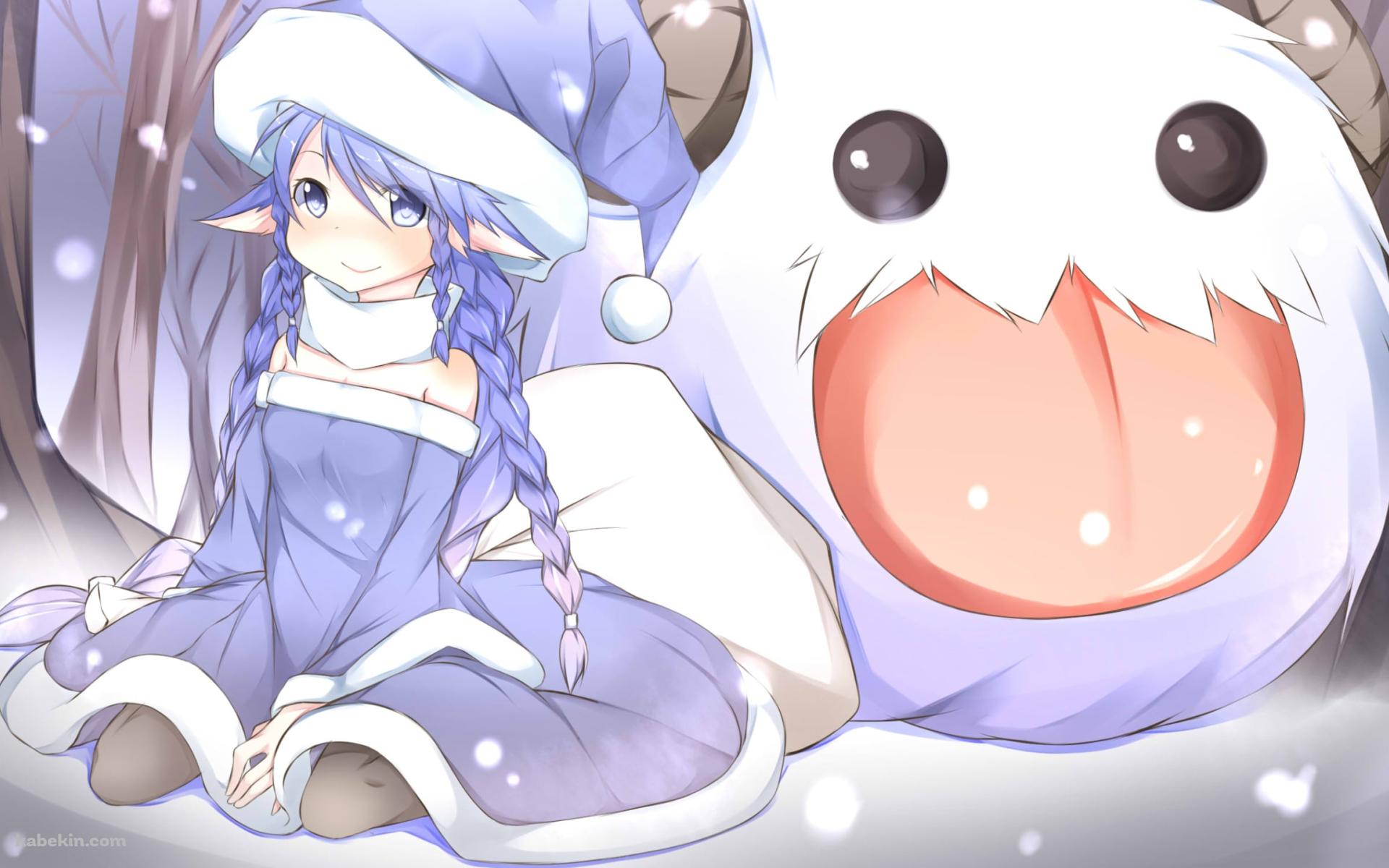 サンタコスのルル / ポロ / リーグオブレジェンドの壁紙(1920px x 1200px) 高画質 PC・デスクトップ用