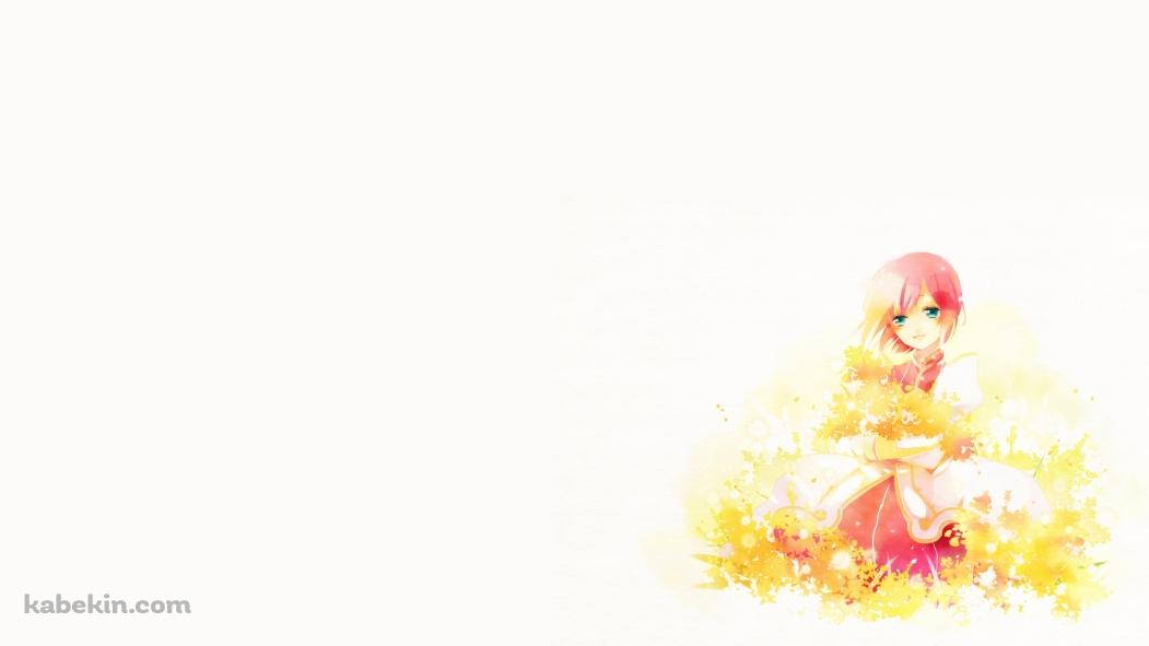 黄色い花とエステリーゼ・シデス・ヒュラッセイン / テイルズオブヴェスペリアの壁紙(1051px x 591px) 高画質 PC・デスクトップ用