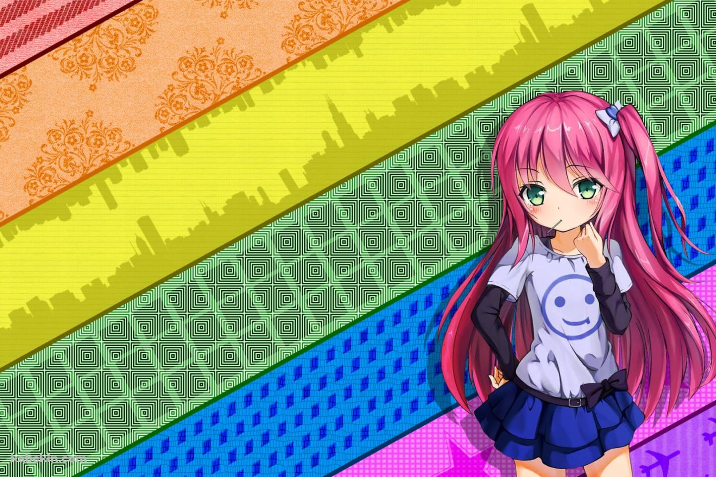 飴を舐める道楽 宴 / のうコメの壁紙(1440px x 960px) 高画質 PC・デスクトップ用