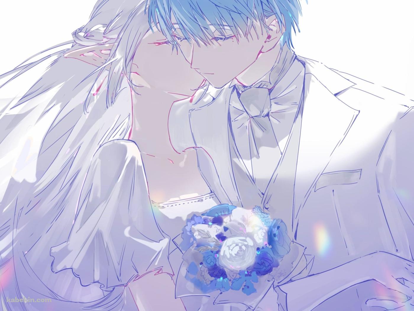 フリーレン / ヒンメル / 結婚式 / ブライダル / ウェディング / 葬送のフリーレンの壁紙(1400px x 1050px) 高画質 PC・デスクトップ用