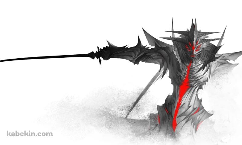 右手で剣をかまえるかっこいいマスター・イー / リーグオブレジェンドの壁紙(800px x 480px) 高画質 PC・デスクトップ用