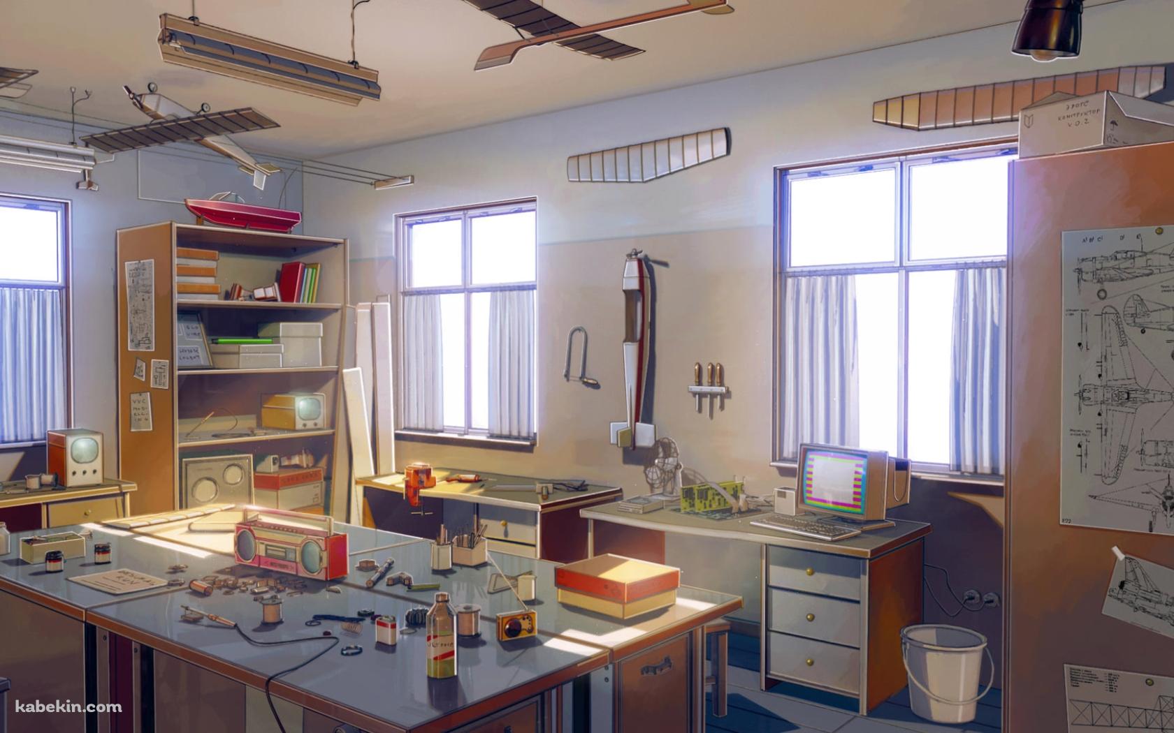 工作室 / はんだごて / ラジカセ / デスクトップPCの壁紙(1680px x 1050px) 高画質 PC・デスクトップ用