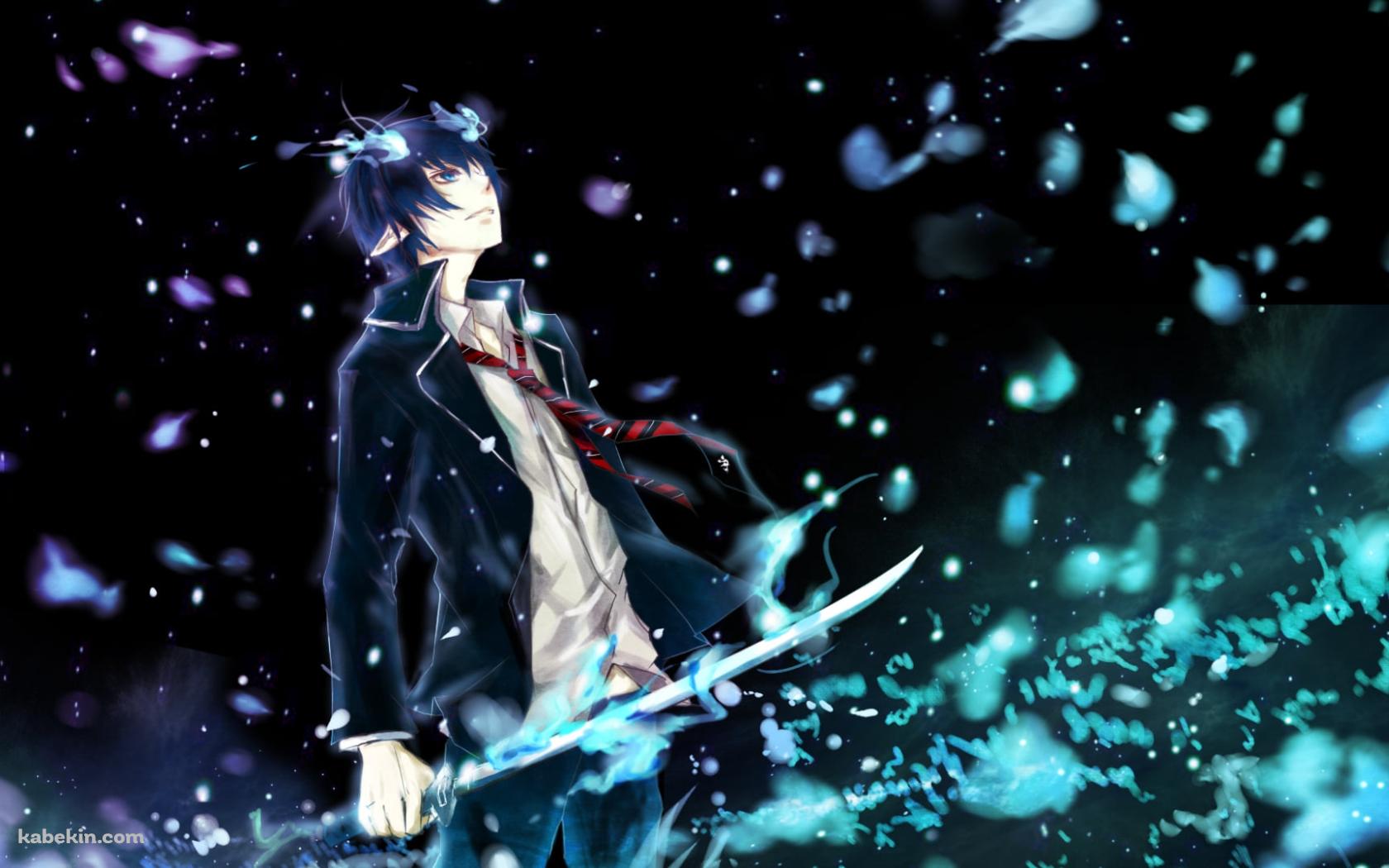 刀を持つ奥村燐 / 青の祓魔師の壁紙(1680px x 1050px) 高画質 PC・デスクトップ用