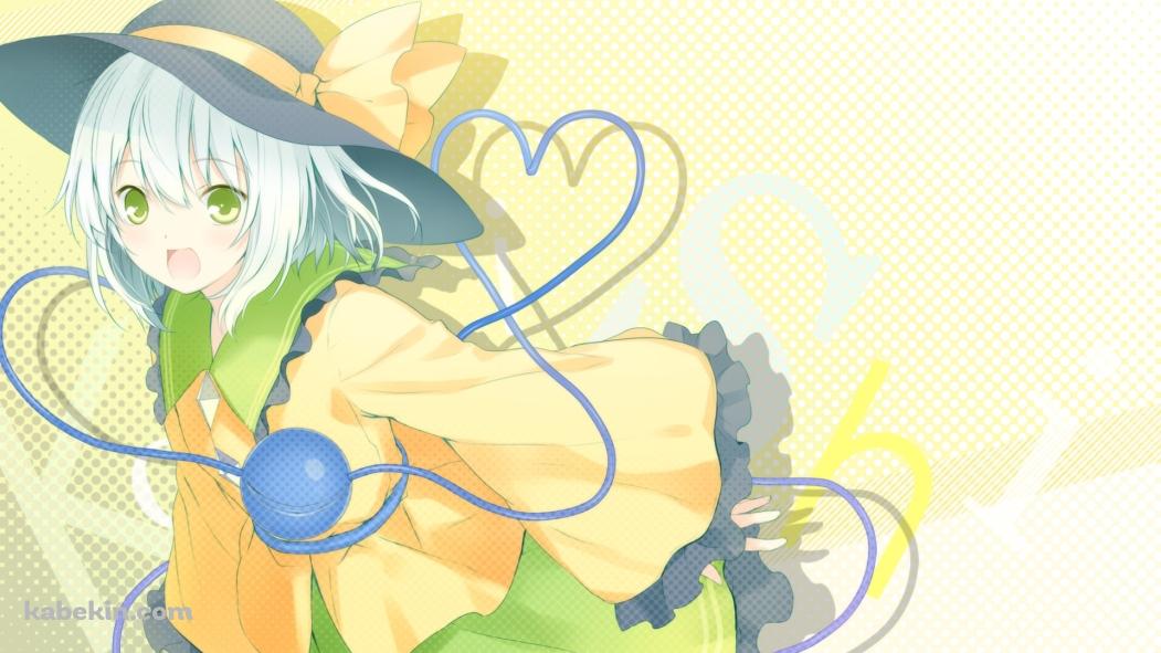 黄色い服を着た可愛い古明地こいし / 東方の壁紙(1051px x 591px) 高画質 PC・デスクトップ用