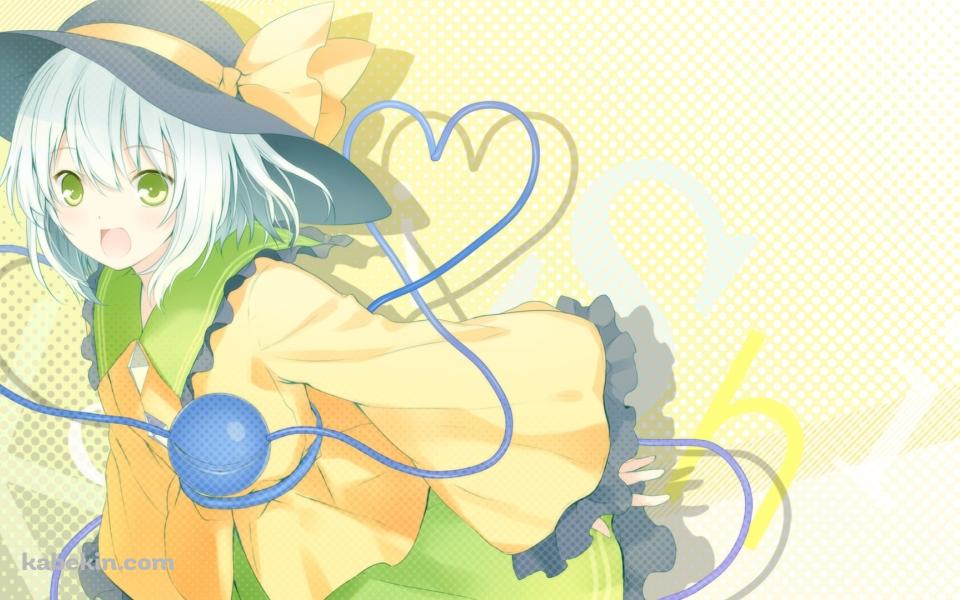 黄色い服を着た可愛い古明地こいし / 東方の壁紙(960px x 600px) 高画質 PC・デスクトップ用