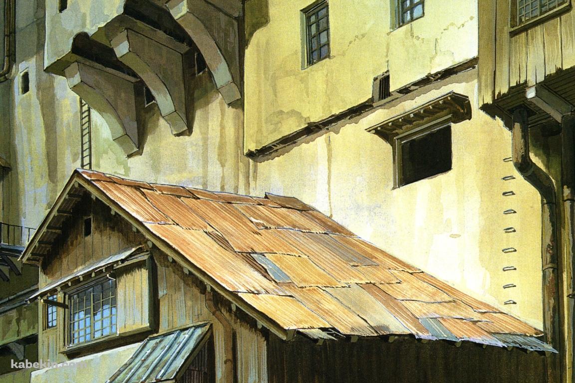 古びた家 / 千と千尋の神隠し / ジブリの壁紙(1152px x 768px) 高画質 PC・デスクトップ用