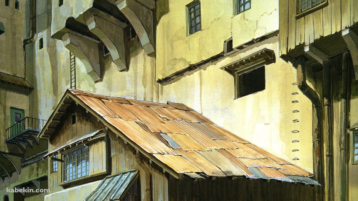 古びた家 / 千と千尋の神隠し / ジブリの壁紙(1242px x 698px) 高画質 PC・デスクトップ用