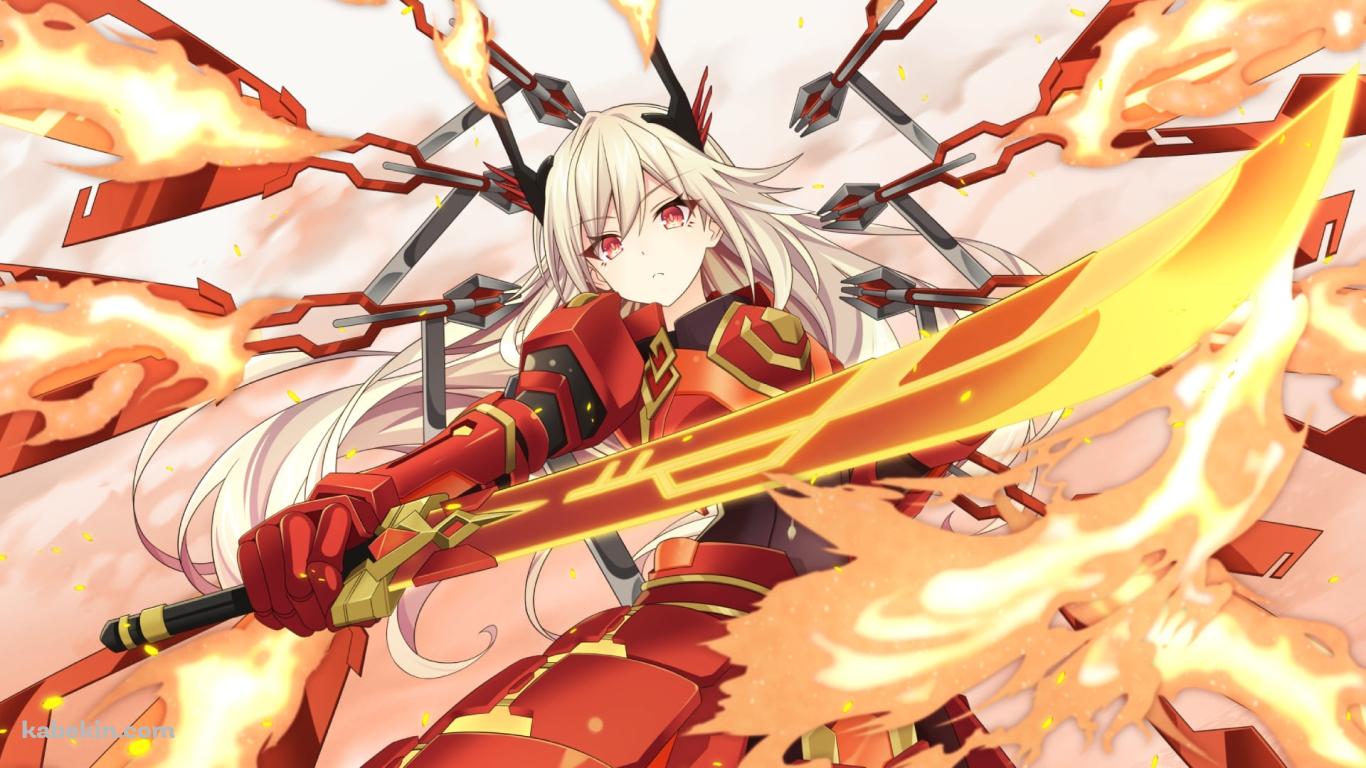 閃刀姫－カガリ / 遊戯王の壁紙(1366px x 768px) 高画質 PC・デスクトップ用