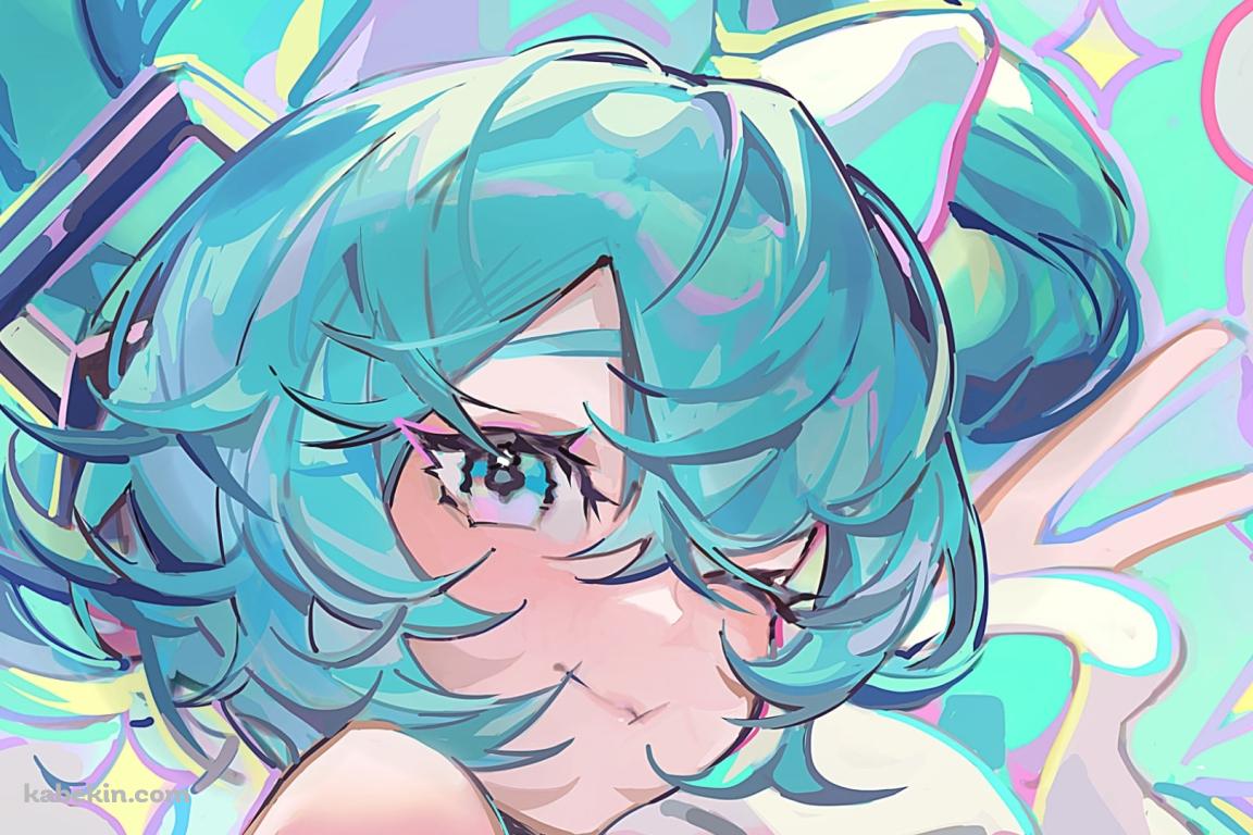 シナモロールを抱くシナミク / 初音ミク / サンリオ / ボカロの壁紙(1152px x 768px) 高画質 PC・デスクトップ用