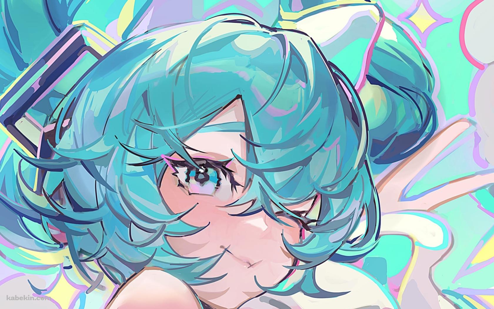 シナモロールを抱くシナミク / 初音ミク / サンリオ / ボカロの壁紙(1680px x 1050px) 高画質 PC・デスクトップ用